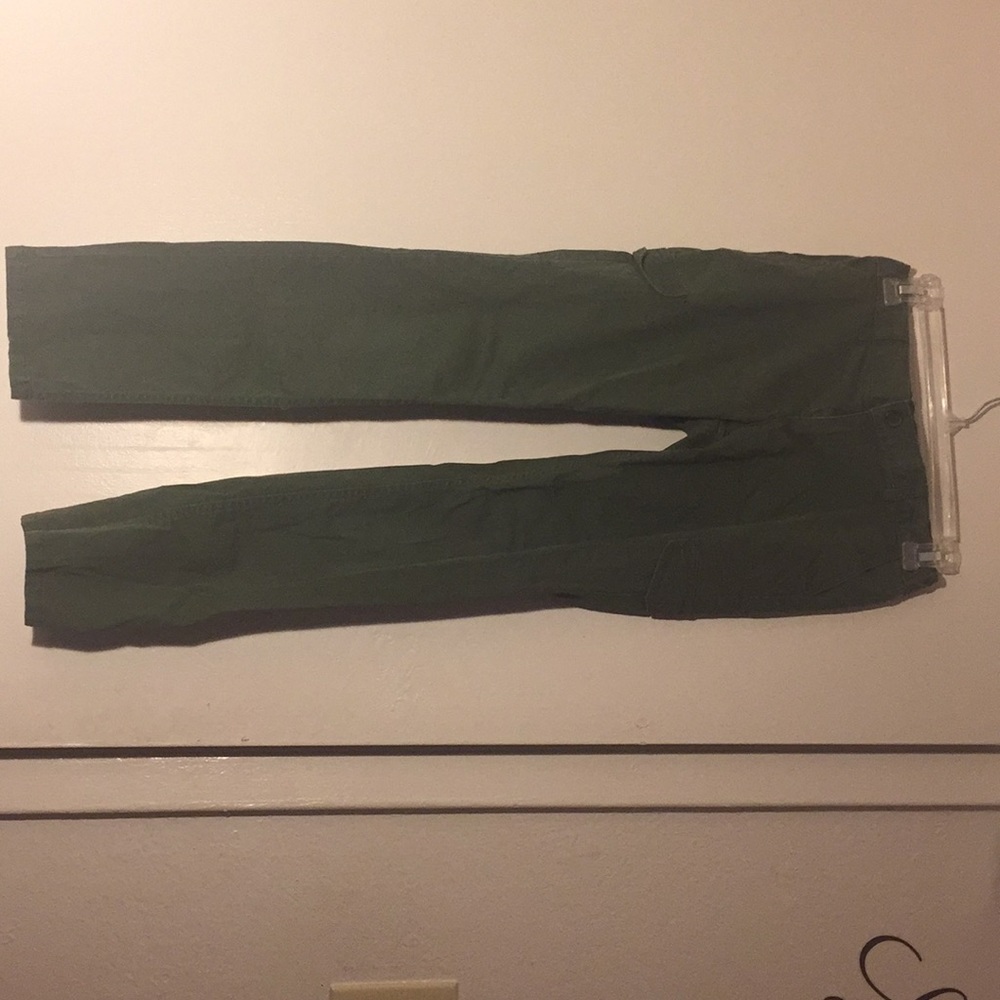 Green pants